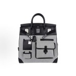 HERMES Birkin 40 silver buckle gold handbag 40 Women\'s grey